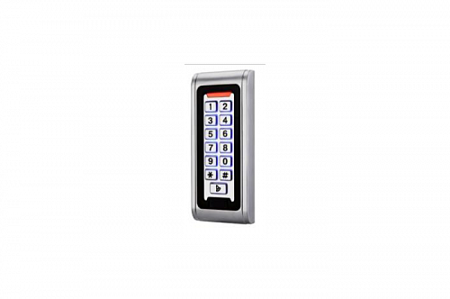 Пылевлагозащищенная IP68 антивандальная кодовая панель со встроенным считывателем карт Mifare, 12 B 