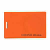 EM-Marine CLAMSHELL ORANGE (толстая) с номером (12064) Карта proximity