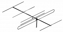 Антенна эфирная диапазонная ТВ, АТКГ-2.1.1.3.1 (1-3 канал)