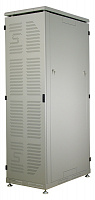 Шкаф Grey Premium, 27U, 1387x600x1000 мм, разборный серый двухдверный
