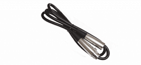 AT-KM-093-1 Корд микрофонный, 1 м, XLR3 гнездо - XLR3 штекер