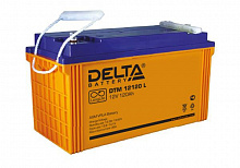 Аккумулятор  120А/ч, 12В (Delta) DTM 12120 L