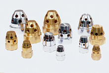 Насадок латунный для выпуска газового огнетушащего вещества С-Р-В-25-1/2"-А 