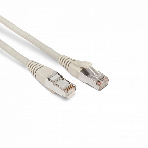 Патч-корд SF/UTP, экранированный, Cat.6,LSZH, 2 м, серый (PC-LPM-SFTP-RJ45-RJ45-C6-2M-LSZH-GY)