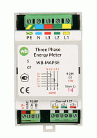 Трёхфазный счётчик с Modbus WB-MAP3E
