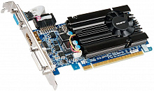 Видеокарта PCI-E 2.0 GIGABYTE GeForce GT 610, GV-N610D3-1GI,  1Гб, DDR3, Low Profile,  Ret