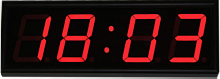 Вторичные электронные часы P-100b-R
