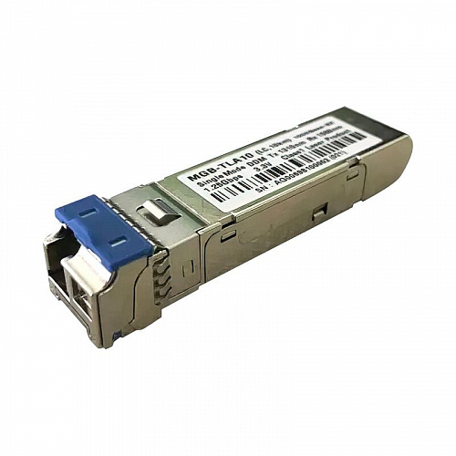 Модуль mini GBIC 1x1000LX одноволоконный WDM 20 km (MGB-LB20)