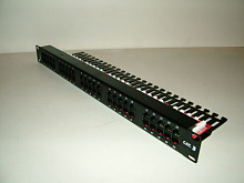 Коммутационная панель 19" 1U Cat.3, 50 портов RJ45, 110/Krone
