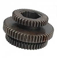 Шестерня блок-тройка 3-й оси 1К62-02-107 (z-55, z-47, z-38, m-2,25)