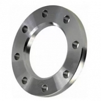Фланец плоский Медэкс Ду50 Ру16 корпус - нержавеющая сталь 12Х18Н10Т, тип 01, ряд 1, исполнение B