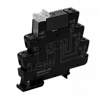 РМП 24DC/V/2PC-8 Релейный модуль, 2 контакта, 8А , винт