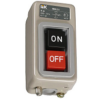 Выключатель ВКИ-211 3Р  6А 230/400В IP40  ИЭК KVK10-06-3 