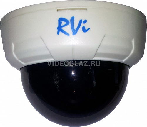 Видеокамера цв. купол RVi-427 (2,8-12mm), белый корпус (снята с производства)