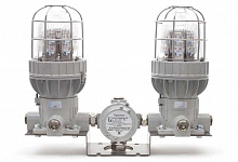 СГА01-С-К24DC/Д-24П Светодиодный заградительный огонь двойной взрывозащищенный