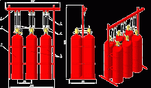 МГП-16-100В Модуль газового пожаротушения