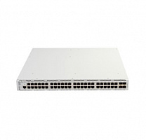 Ethernet-коммутатор MES2348P, 48 портов 10/100/1000 Base-T (PoE/PoE+), 4 порта 10GBase-X (SFP+)/1000
