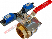 Устройство контроля 2х положений «открыто» и «закрыто» модели «Визор» для шаровых кранов ДУ 15