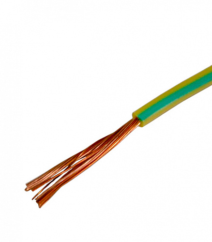ПВ3 1,5 кабель  желто-зеленый