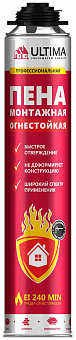 Пена огнестойкая ULTIMA PRO, 750 мл, монтажная профессиональная