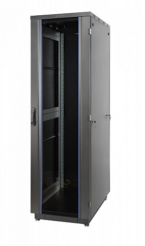 Шкаф коммутационный Racknet 47U (600*800), высота 2243 мм, передняя дверь стеклянная