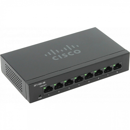 Коммутатор Cisco SB SF110D-08-EU