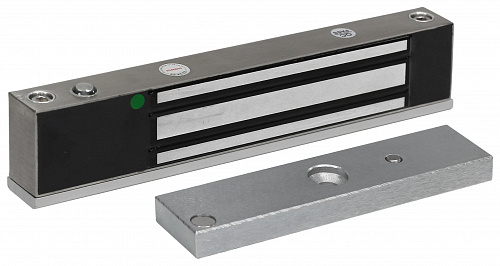 Электромагнитный замок, уличное исполнение, СИД, датчик положения двери, IP68, нержавеющая сталь, ус Электромагнитный замок, уличное исполнение, СИД, датчик положения двери, IP68, нержавеющая сталь, ус