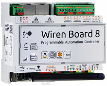 Контроллер для автоматизации Wiren Board 8 (4 Гбайт RAM, 64 Гбайт eMMC (от −40 до +75 °С))