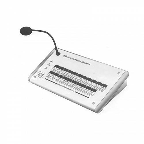 RA-1051A микрофонная консоль с селектором зон на 20 каналов