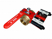 Устройство контроля 2х положений «открыто» и «закрыто» модели «Визор» для шаровых кранов ДУ 50