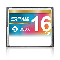 Карта памяти 16GB Silicon Power SP016GBCFC600V10