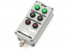 ПКИЕ141410-1КГЕ07К11-2КГЕ01Ч11-1КНВМ3M-25НК/P(Г) Пост управления взрывозащищенный 1Ex db e IIC T5 G