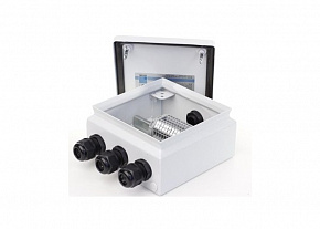Клеммная коробка KlemBox® КК М300, пластик 300х200х146/160мм, 50 клемм 24А, вводы 6хМ16 (Ø6-10), 2хМ