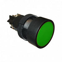 Кнопка зеленая SB-7 Пуск 1s+1p 22мм 240В