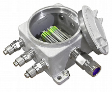 ЩОРВА-МТ222213(15AVK4RD-0-3AVK4TRD)-1КОВ2MНК/Р(А)-2КНВ2MНК/Р(А)-3КОВ2MНК/Р(В)Коробка клеммная взры