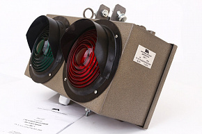 QFM479R16U000027 Светофор рудничный взрывозащищенный светодиодный РВ Ex d I Mb,IP66. Зелёный + Красн