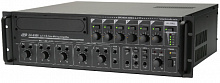 ZA-6480 Микшер-усилитель 480 Вт/100 В, 5 микрофонных/линейных + телефонный входа, вход AMP, PREAMP в