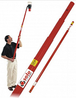 Четырехсекционная телескопическая штанга для снятия и проверки пожарных извещателей 4,5м SOLO 100-00