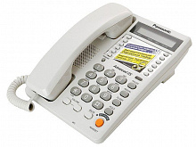 Проводной телефон Panasonic KX-TS2365RUW, белый