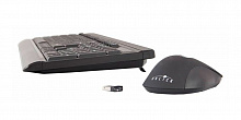 Клавиатура + мышь Microsoft Wired 600 клав:черный мышь:черный USB проводнойMultimedia