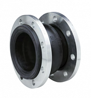 Антивибрационный компенсатор GROSS фланцевый, DN 80, PN 16, фланцы PN 10/16, L=130мм (8 отв)