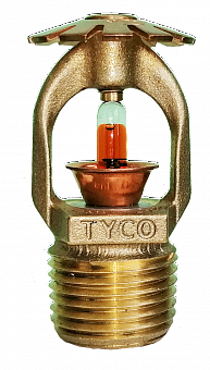 Ороситель спринклерный модели TY365, универсальный, 1/2", К-80, 68°С,бронза