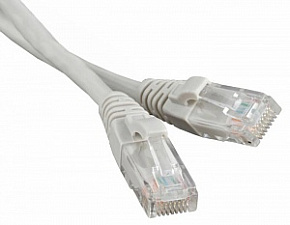 Патч-корд UTP, Cat.5e, LSZH, 2 м, белый PC-LPM-UTP-RJ45-RJ45-C5e-2M-LSZH-WH