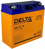 Аккумулятор Delta HRL 12-18 X