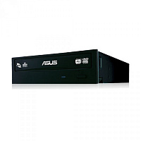 Оптический привод DVD-RW ASUS DRW-24F1ST/BLK/B/AS, внутренний, SATA, черный,  OEM