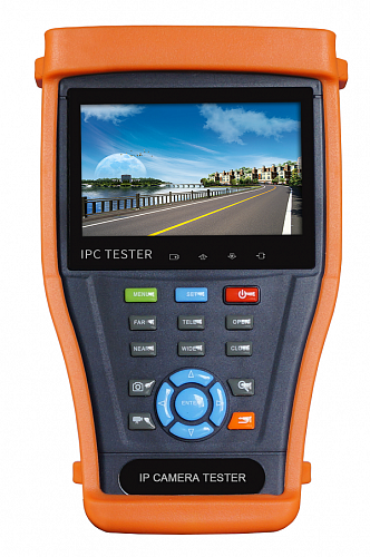 TIP-H-4,3 Многофункциональный тестовый видеомонитор для аналогового и IP видеонаблюдения