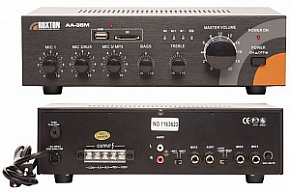AA-35М Усилитель трансляционный с USB проигрывателем 35 Вт ROXTON