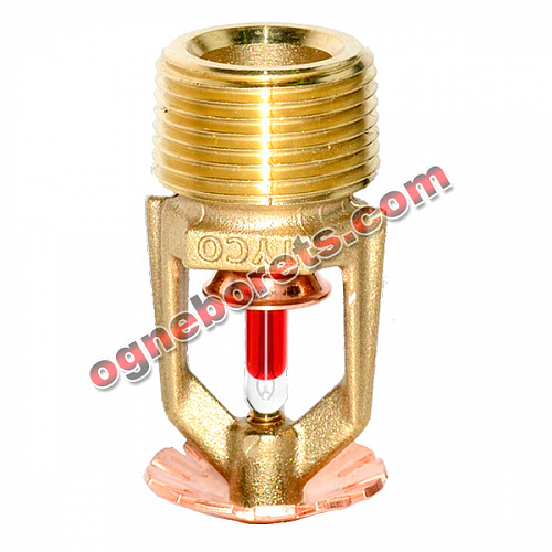 Ороситель спринклерный модели TY4651 (TD508M), универсальный, 3/4", К-115,57°С, бронза