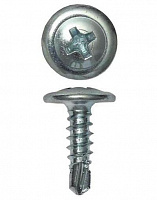 Саморез с пресс-шайбой 4.2х32 со сверлом (200 шт) (CM274032)