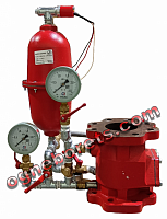 Узел управления спринклерный водозаполненный УУ-С150/1,7В-ВФ.О4-«Пилот-КСМ» ДИНАРМ, Ду150, в сборе с